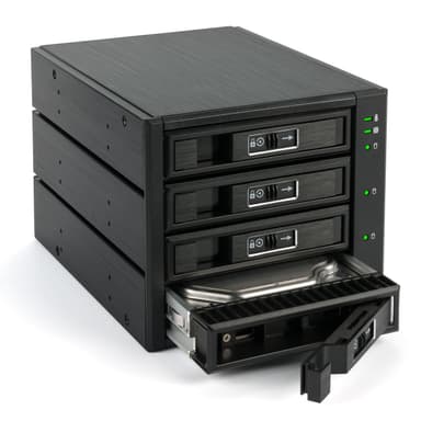 Fantec BP-T3141 HDD/SSD kabinet Sort 2.5/3.5"