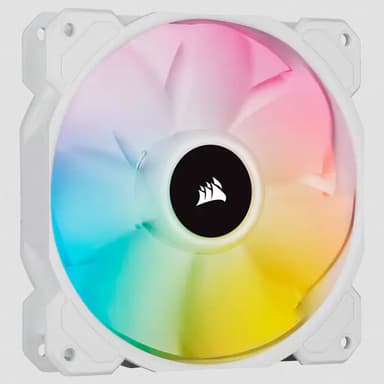 Corsair SP120 RGB ELITE Computerkabinet Ventilator 12 cm Hvid 3 stk
