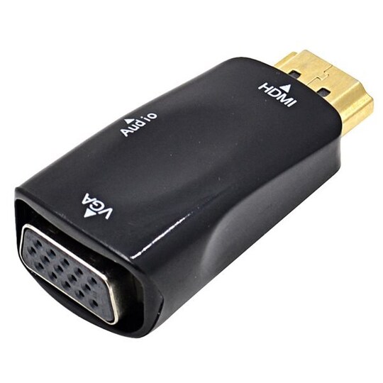 vokse op barmhjertighed Madison HDMI till VGA Adapter + ljud | Elgiganten