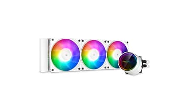 DeepCool CASTLE 360EX A-RGB WH Processor All-in-one liquid cooler 12 cm Hvid 1 stk