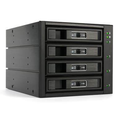 Fantec BP-T3141 HDD/SSD kabinet Sort 2.5/3.5"