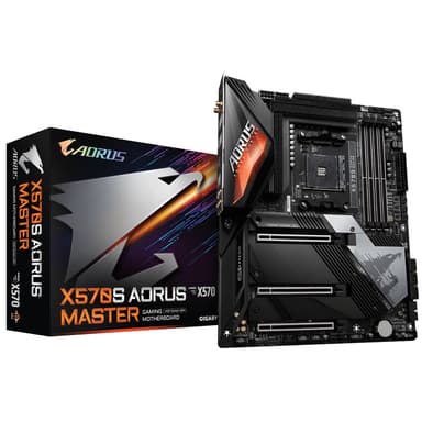 Gigabyte X570S AORUS MASTER bundkort AMD X570 Stik AM4 ATX