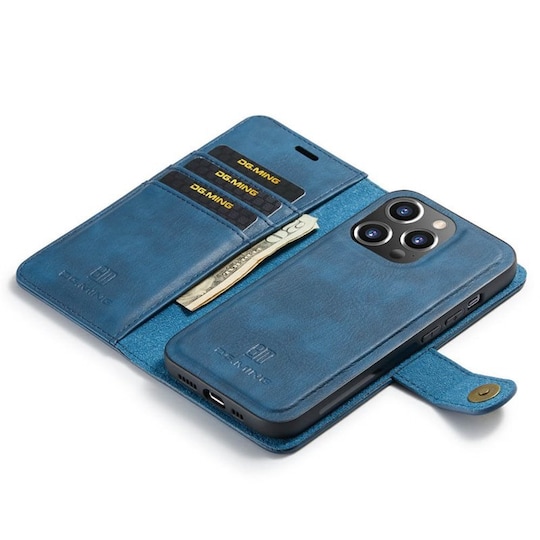 Wallet DG-Ming 2i1 Apple iPhone 14 Pro Max - Blå