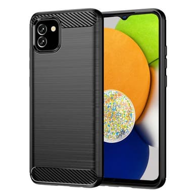 Børstet silikone cover Samsung Galaxy A03