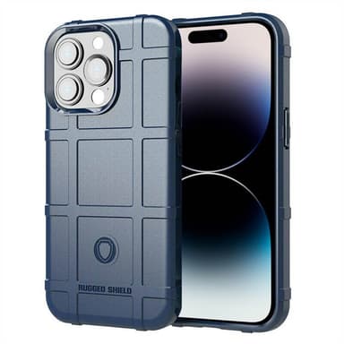Rugged Shield cover Apple iPhone 14 Pro Max - Blå