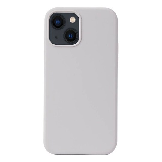 Liquid silikone cover Apple iPhone 14 - Hvid
