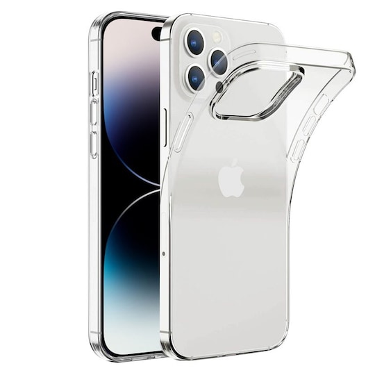 Silikone cover gennemsigtig Apple iPhone 14 Pro