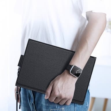 DUX DUCIS Samsung Galaxy Tab A8 10.5 X200 X205 Etui Innebygd Tastatur Svart