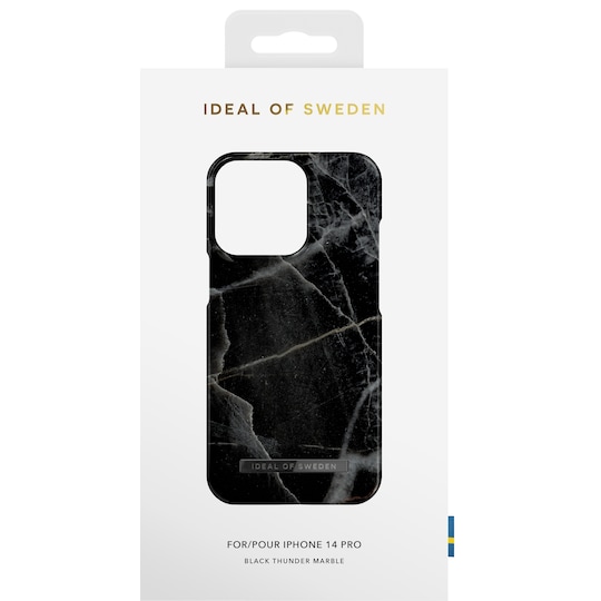IDEAL OF SWEDEN iPhone 14 Pro cover (thunder marble)
