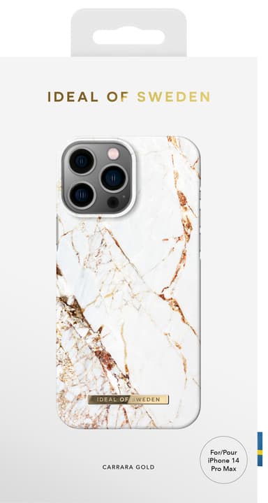 IDEAL OF SWEDEN iPhone 14 Pro Max cover (guld)