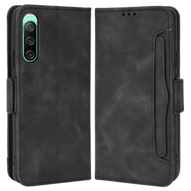 SKALO Sony Xperia 10 IV 6-RUM Pungetaske - Sort