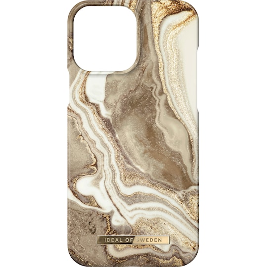 IDEAL OF SWEDEN iPhone 14 Pro Max cover (golden sand marble)