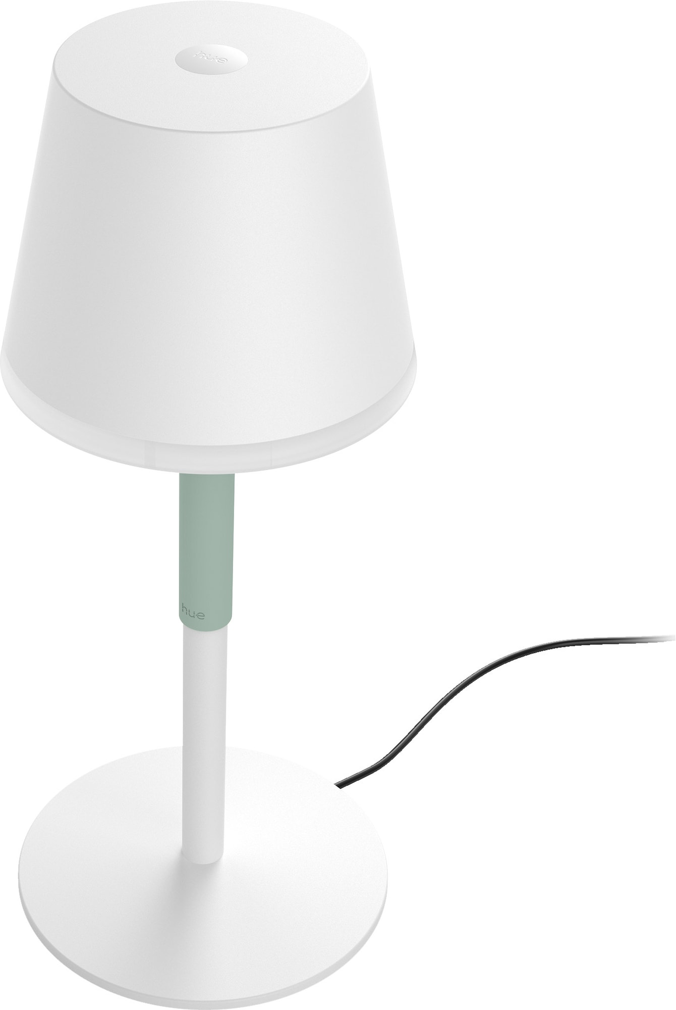 Se Philips Hue Go bærbare bordlampe (hvid) hos Elgiganten