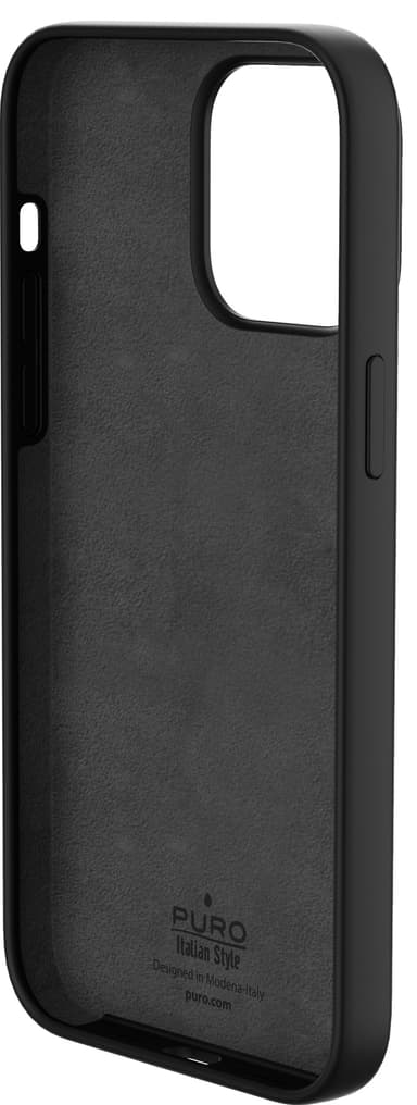Puro Icon cover for iPhone 14 Pro (sort)