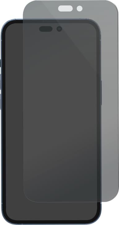 Panzer privacy skærmbeskytter til iPhone 14 Pro Max (sort)