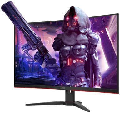 AOC CQ32G2SE/BK 31.5" curved gaming monitor