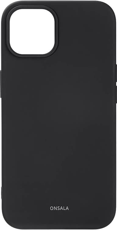 Onsala Silicone cover til iPhone 14 Plus (sort)