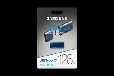 Samsung USB Type C flashdrev 128GB (blå)
