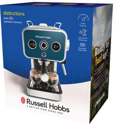 Russell Hobbs Distinctions espressomaskine 26451-56 (ocean blue)