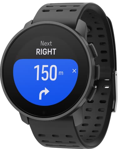 Suunto 9 Peak Pro multisportsur 43mm (sort)