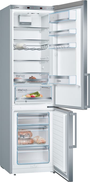 Bosch Køl/frys kombination KGE398IBP (Inox-easyclean)