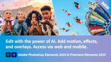 Adobe Photoshop & Premiere Elements 2023 - Mac OSX