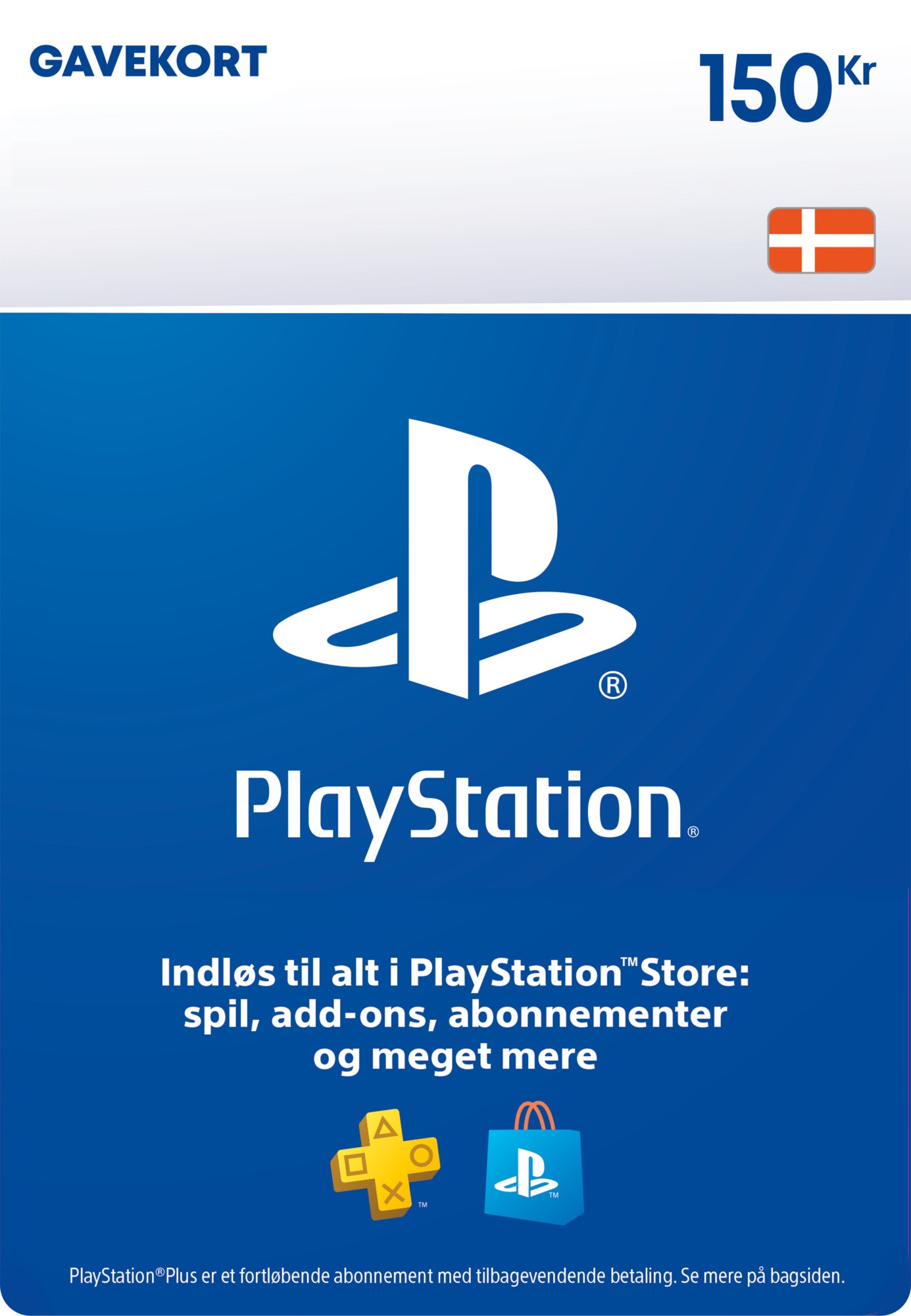 billedtekst værtinde gullig PlayStation Store PSN gavekort 150 DKK | Elgiganten