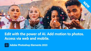Adobe Photoshop Elements 2023 - PC Windows