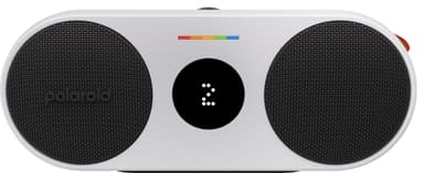 Polaroid Music P2 trådløs, transportabel højttaler (sort/hvid)