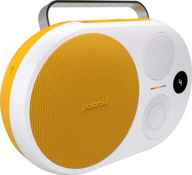 Polaroid Music P4 trådløs, transportabel højttaler (gul/hvid)
