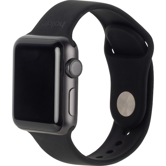 HOLDIT Apple Watch Silicone Band 30-41mm (sort)