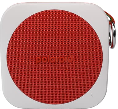 Polaroid Music P1 trådløs, transportabel højttaler (rød/hvid)