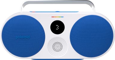 Polaroid Music P3 trådløs, transportabel højttaler (blå/hvid)