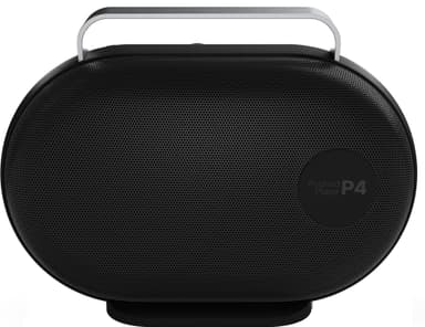 Polaroid Music P4 trådløs, transportabel højttaler (sort/hvid)