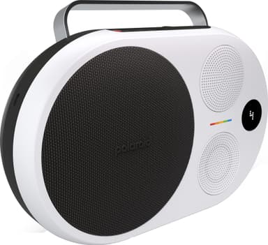 Polaroid Music P4 trådløs, transportabel højttaler (sort/hvid)