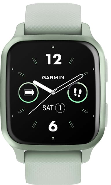 Garmin Venu Sq 2 smartwatch (Cool Mint)