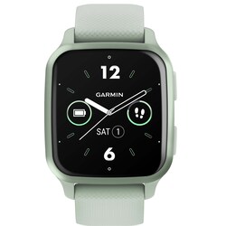 Garmin Venu Sq 2 smartwatch (Cool Mint)