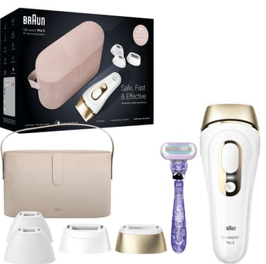 Braun Silk-expert Pro 5 lysbaseret hårfjerner PL5347