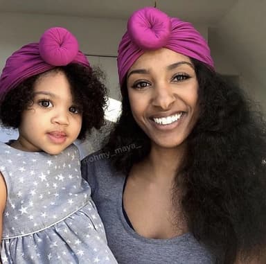 Turban hat Lilla