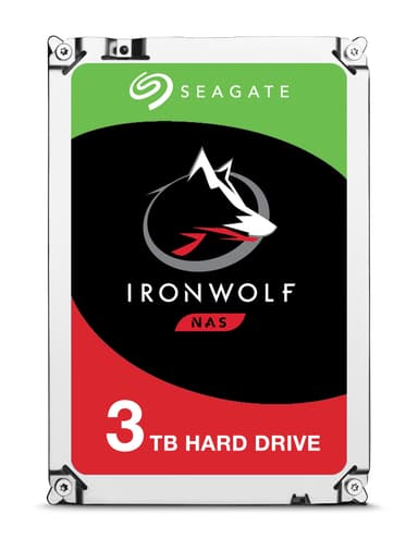 Seagate IronWolf ST3000VN007 harddisk 3.5" 3000 GB Serial ATA III