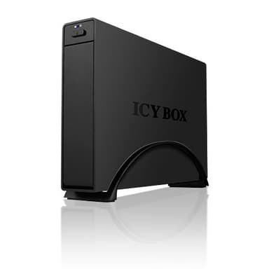 ICY BOX IB-366StU3+B HDD kabinet Sort 3.5"