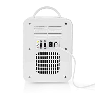 Nedis Transportabelt Minikøleskab 4L Hvid