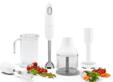 Smeg stavblender HBF22WHEU (hvid)