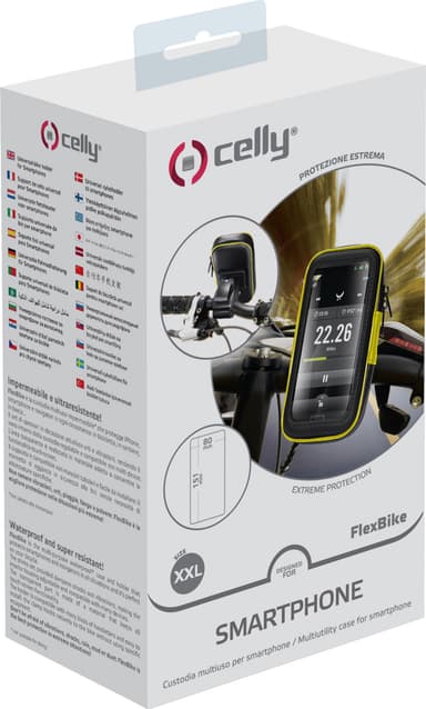 Celly Flex Bike XXL telefonholder til cykel