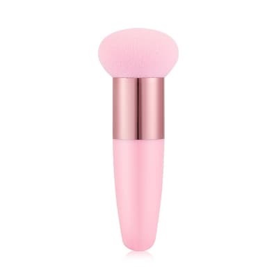 Foundation Sponge Puff Svampehoved Tør og våd Makeup Puff Svamp 3 Pack Lyserød