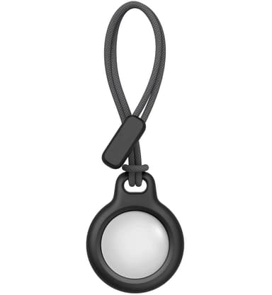 Apple AirTag-skal med bånd ABS Black