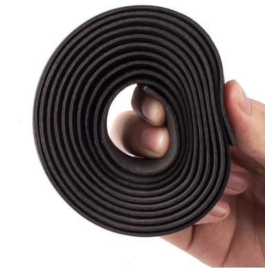 INF Styrtape til cykelstyr 2 m Sort