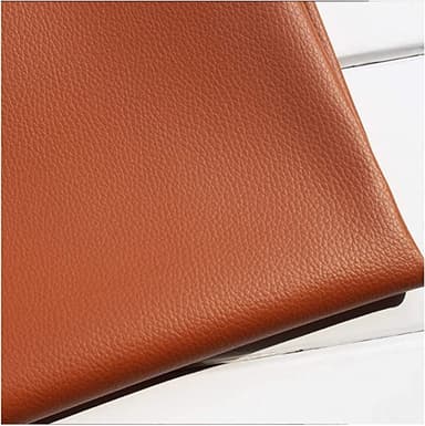 Selvklæbende læderreparationsplaster til sofaer/tasker Brun 30x25 cm