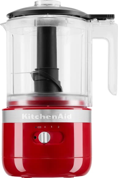 KitchenAid ledningsfri minihakkemaskine 5KFCB519EER (empire red)