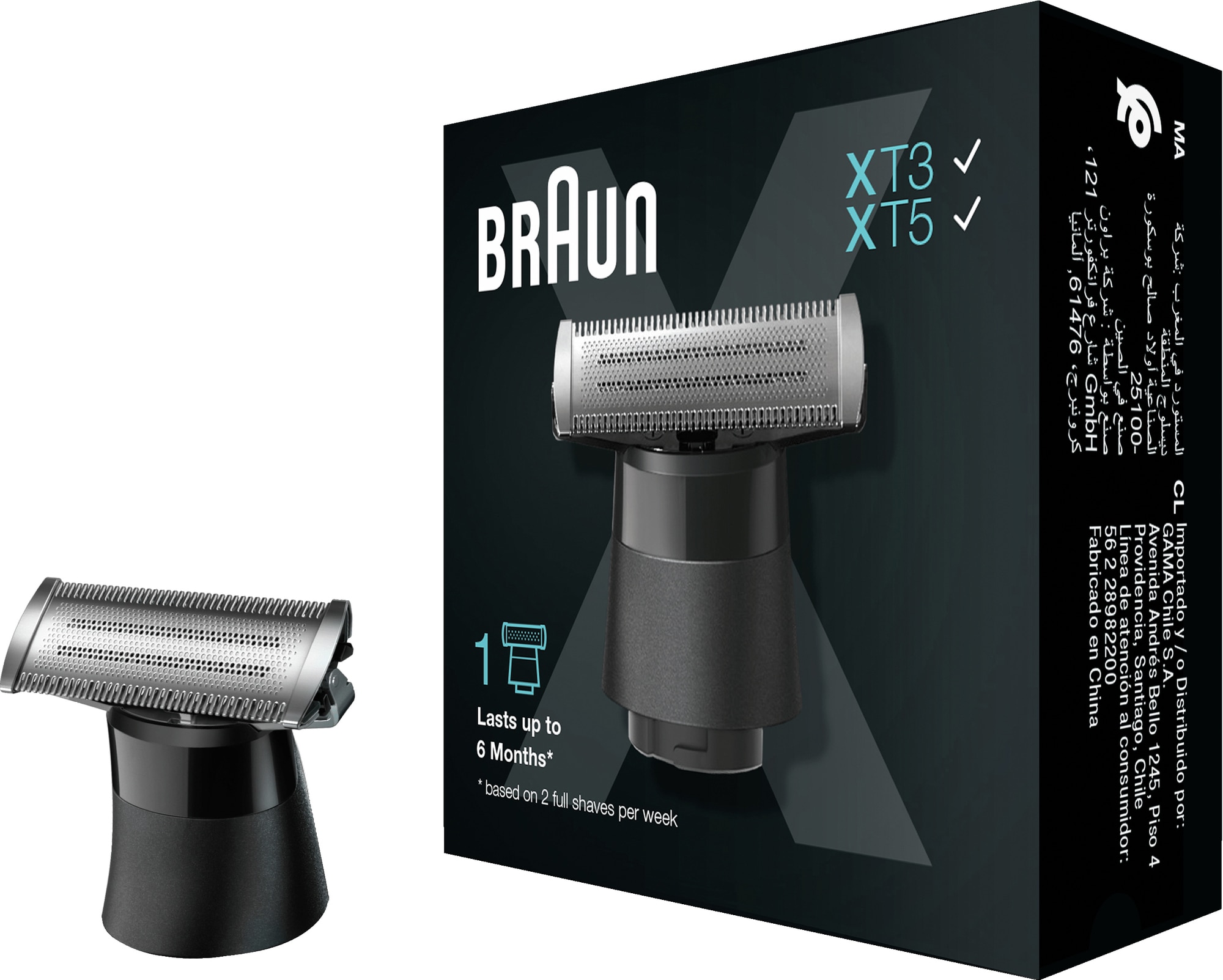 Braun XT10 barberhoved 400585 thumbnail